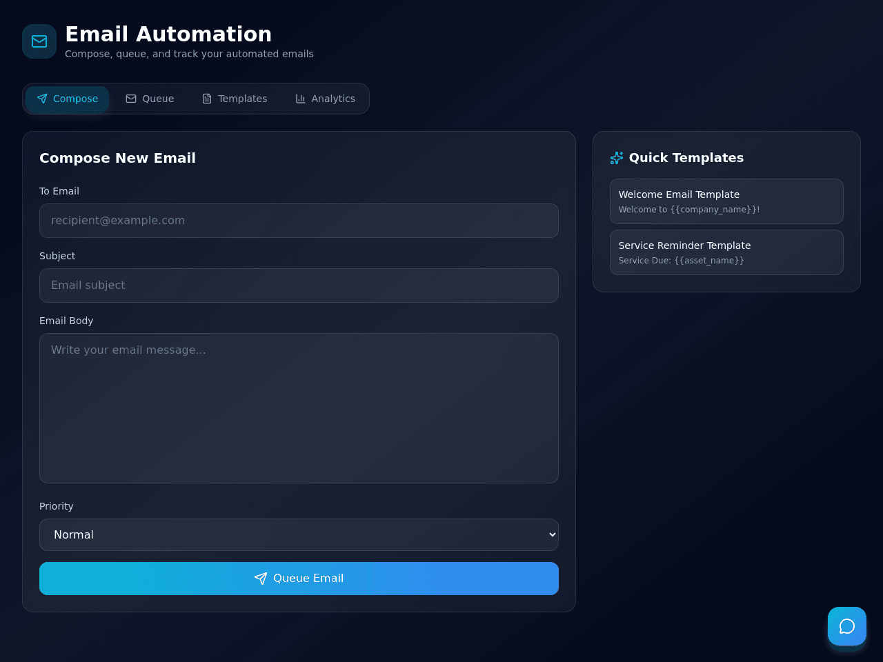 Maintenance Tracker Dashboard