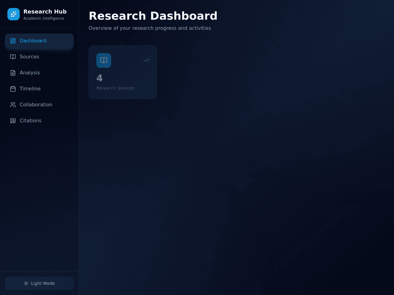 Research Insight Portal