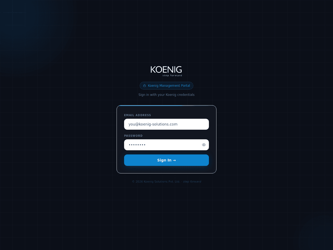 Goodies Management Portal