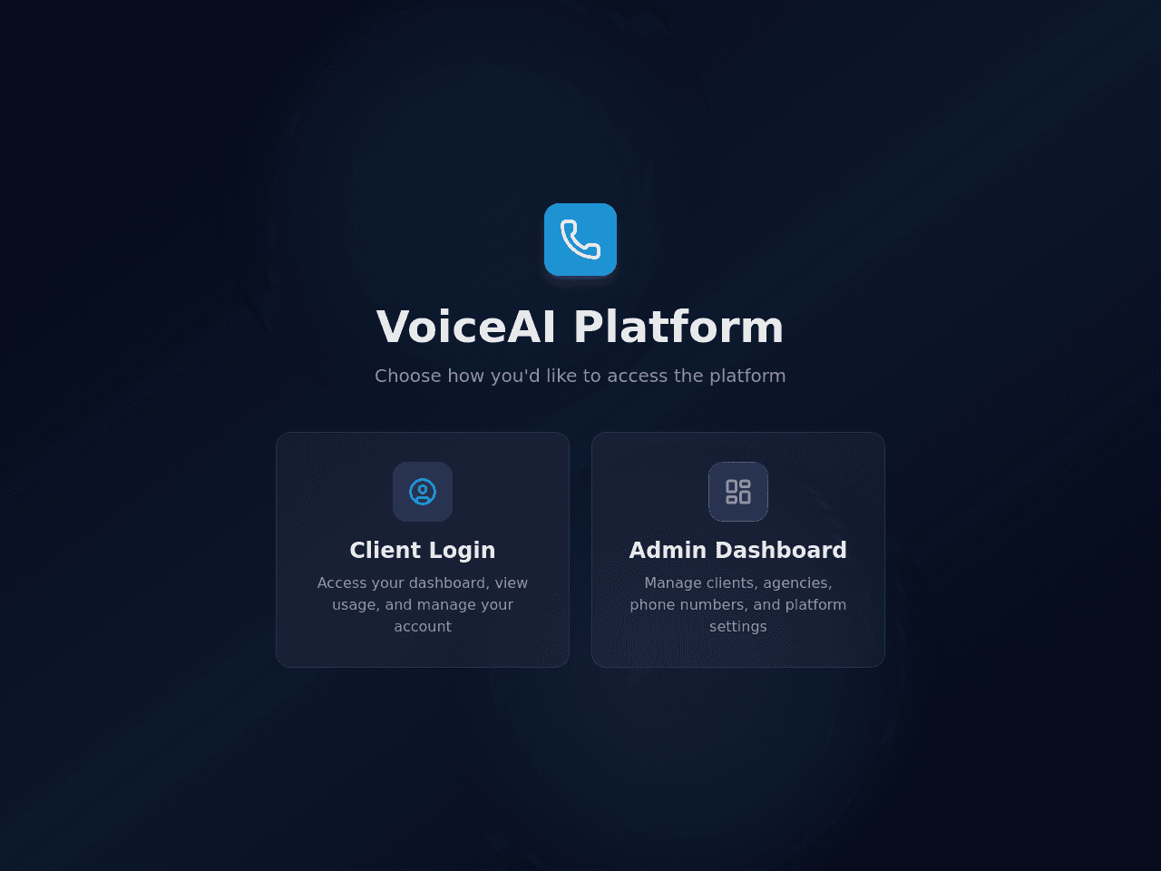 Voice Connect Studio