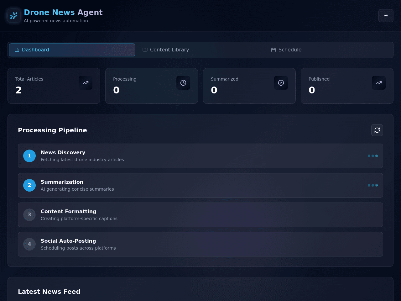 Drone News Portal