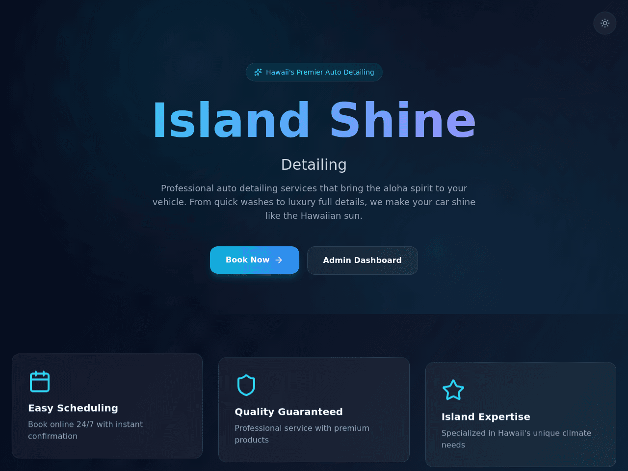 Island Shine Portal