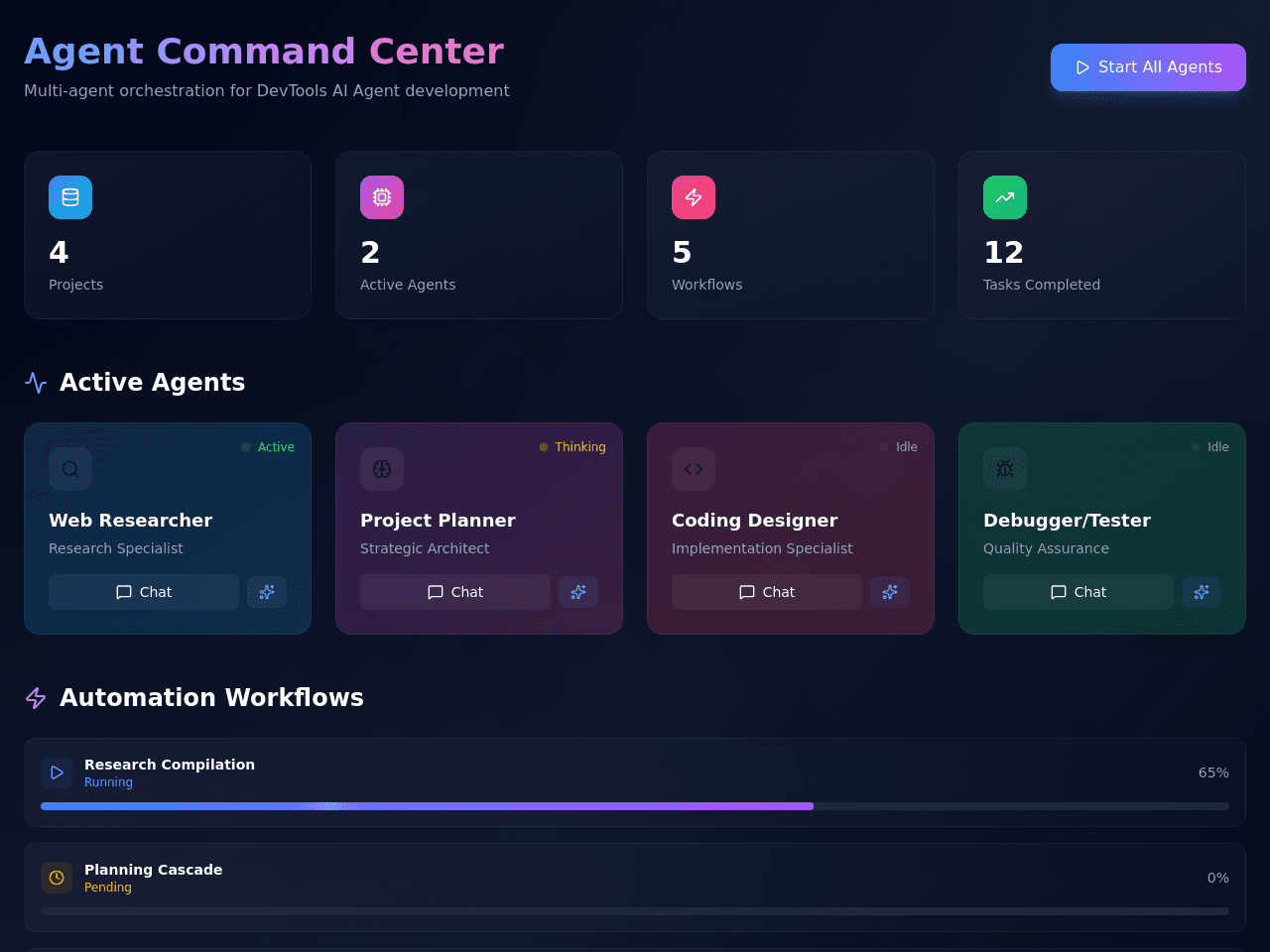 Genesis Task Console