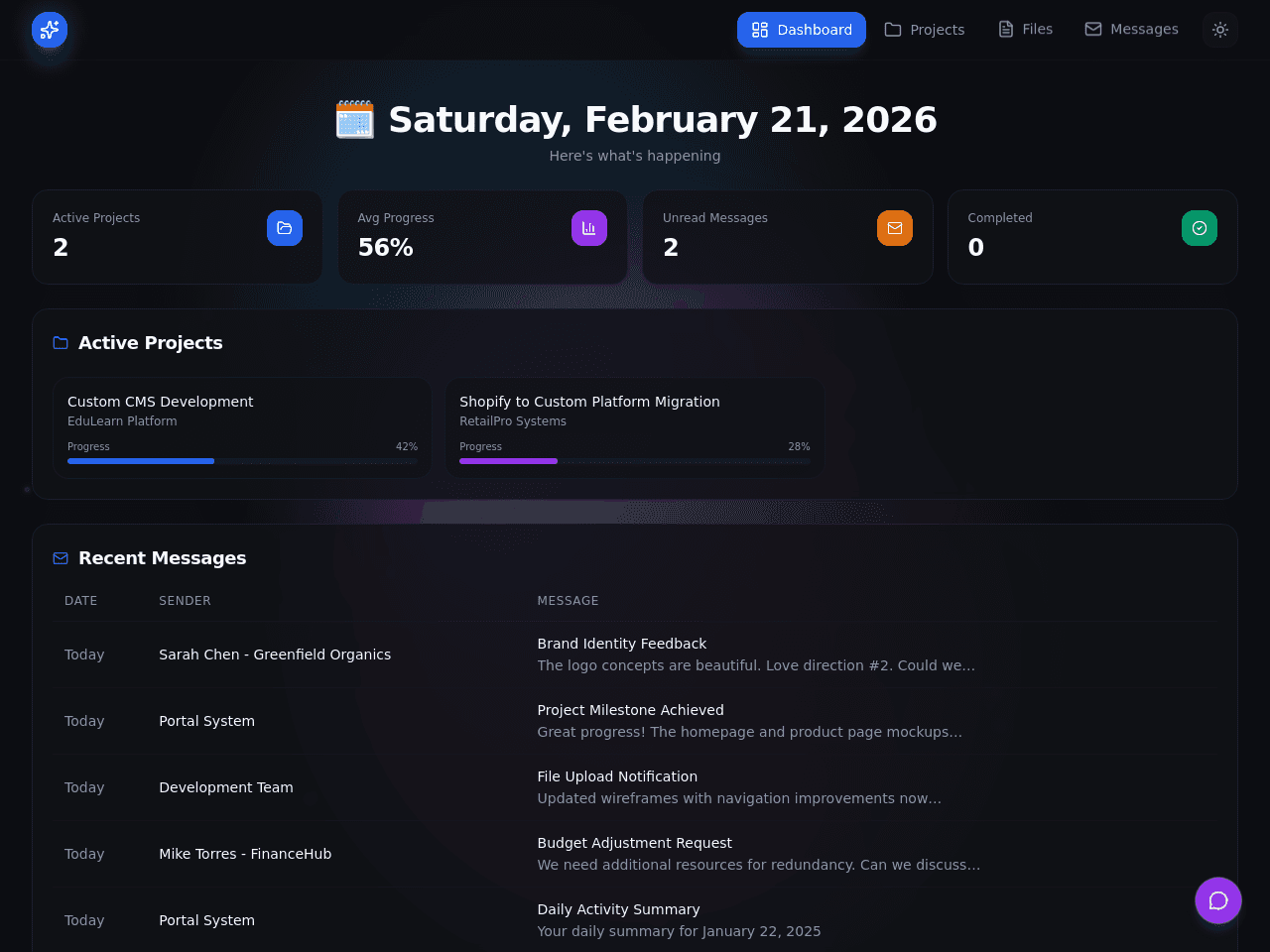 Project Portal