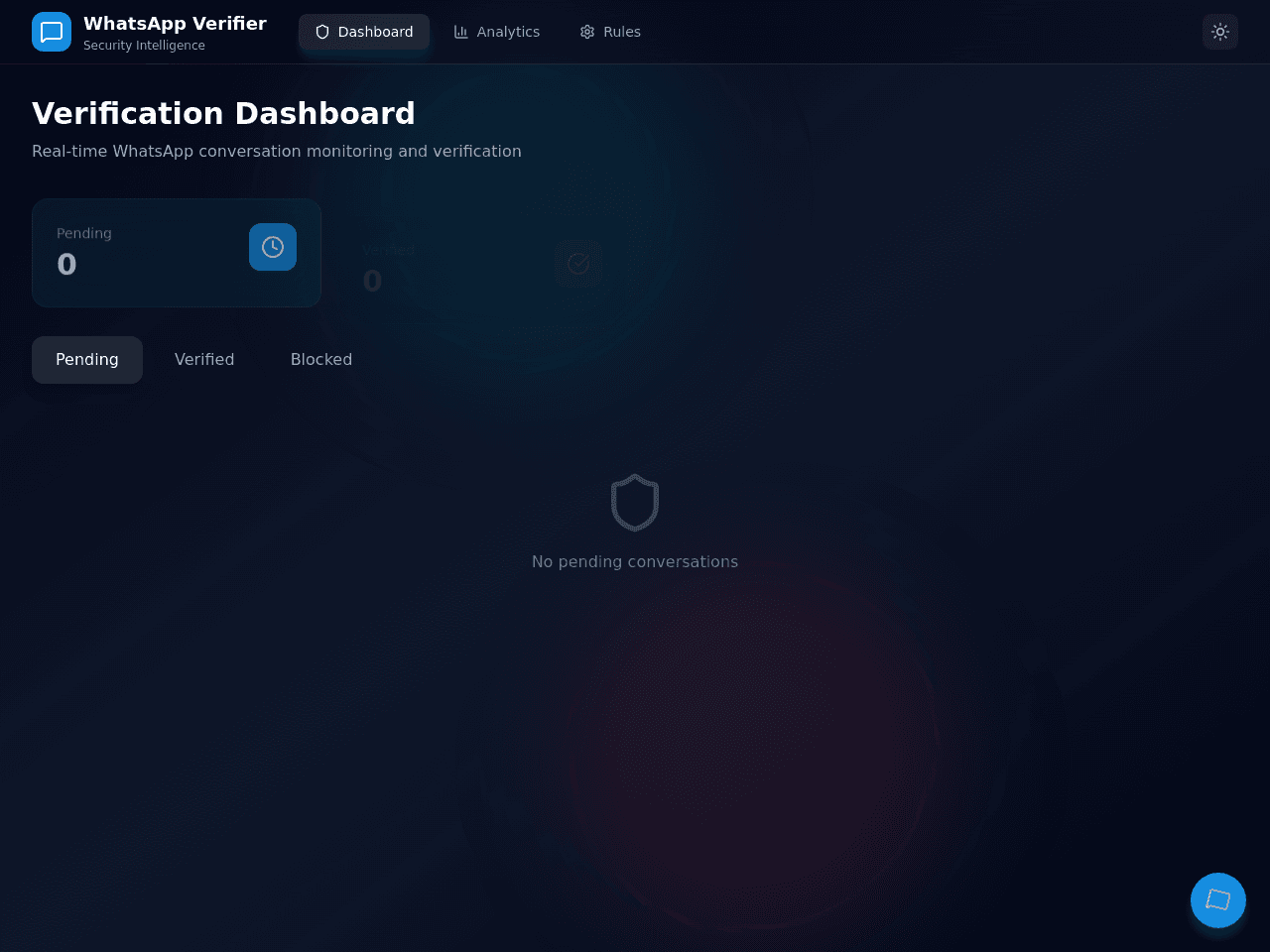 Conversation Verify Portal