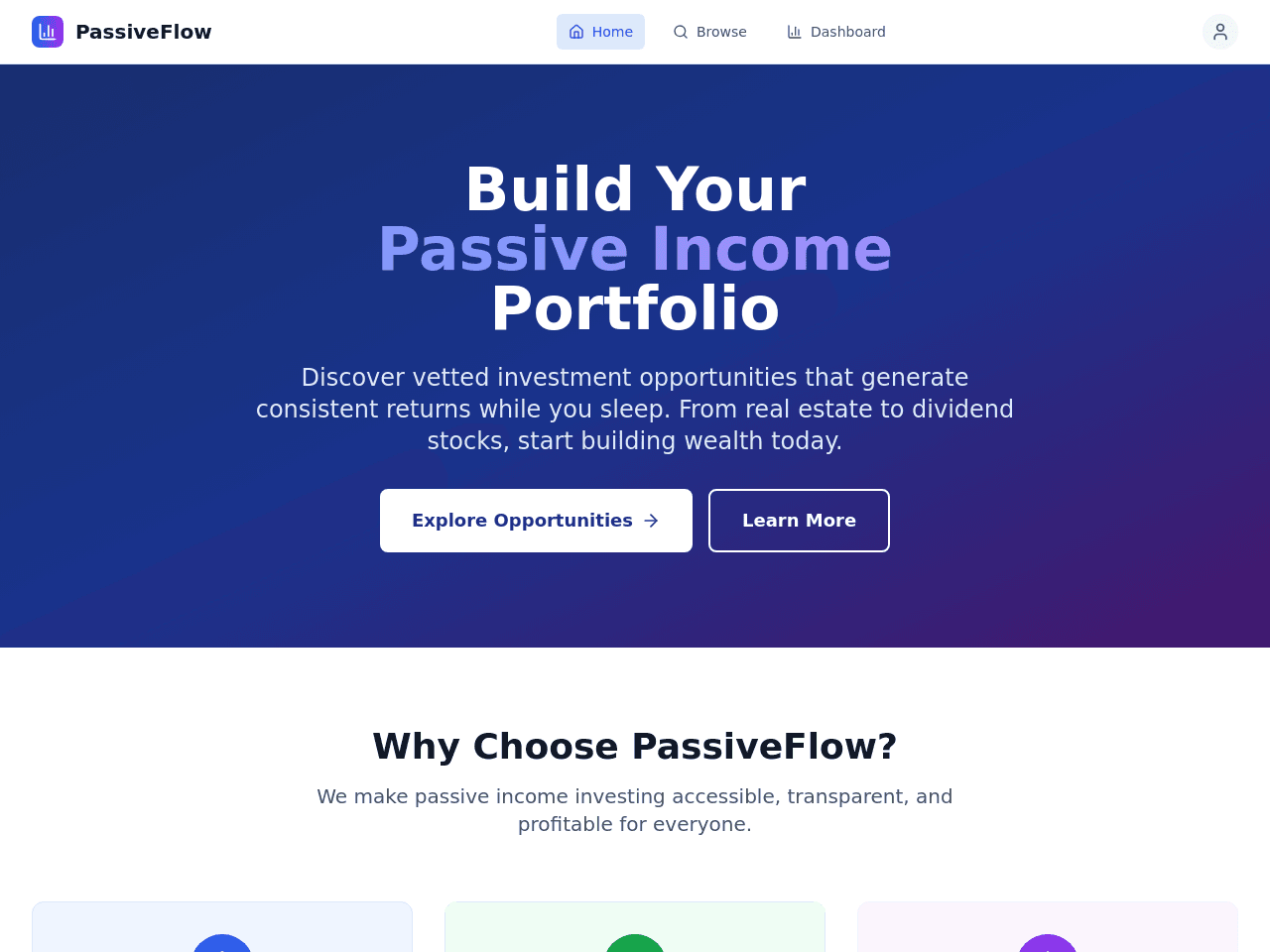 Passive Income Market