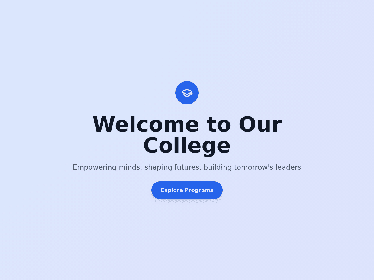 Campus Page Builder