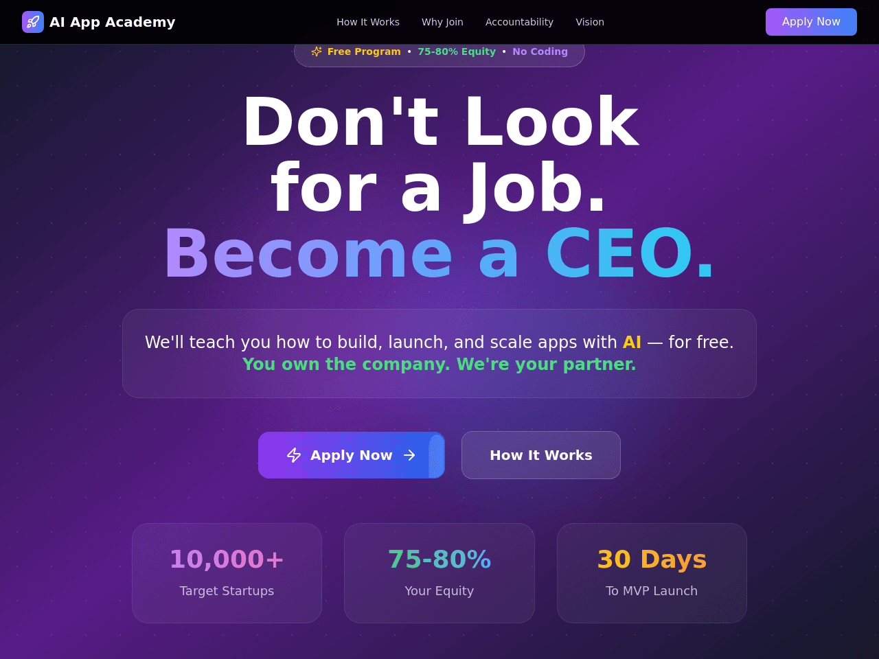 AI Startup Academy