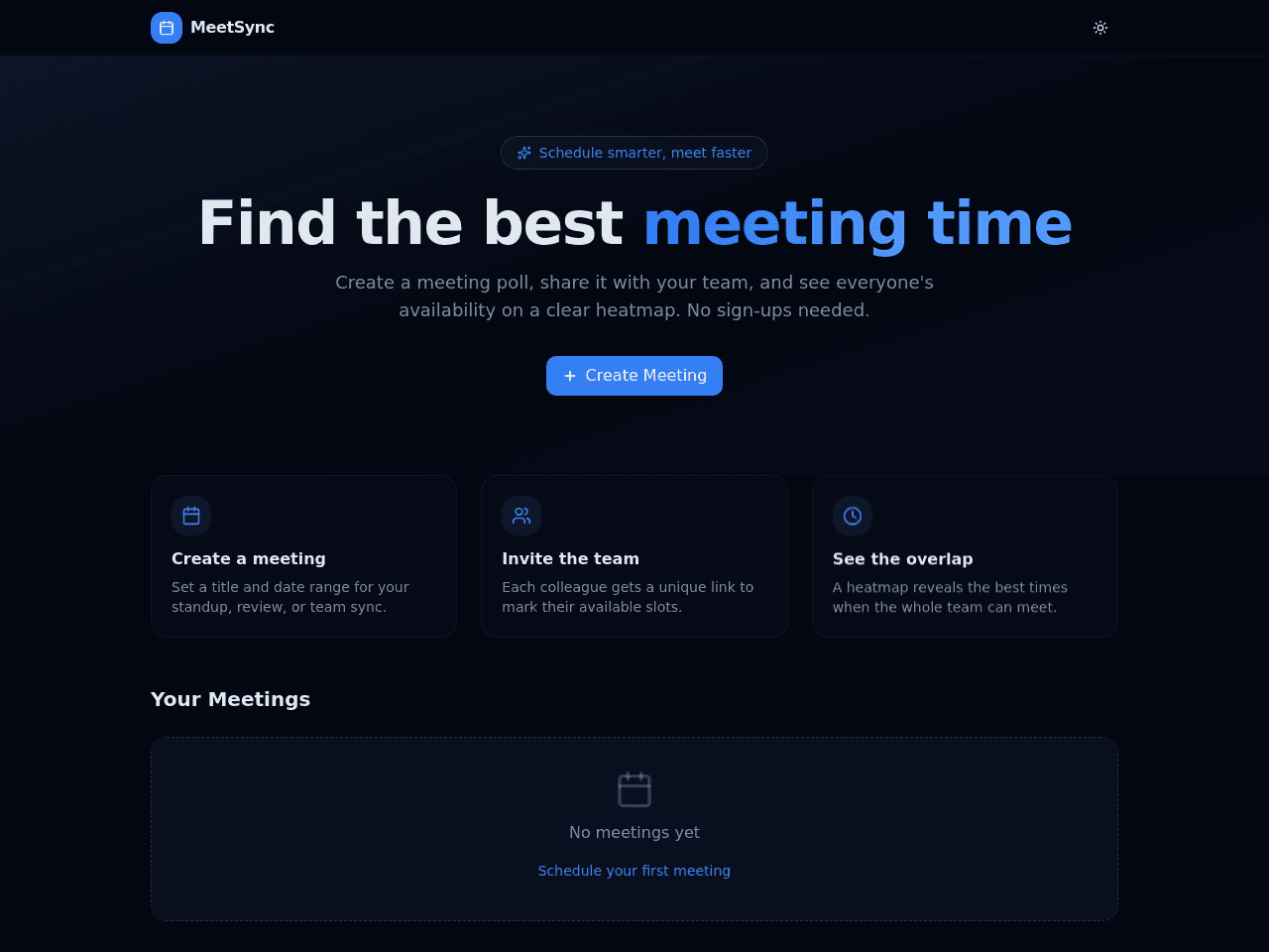 Meeting Scheduler