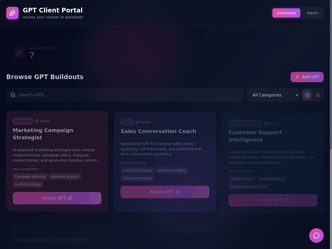 Client Access Portal