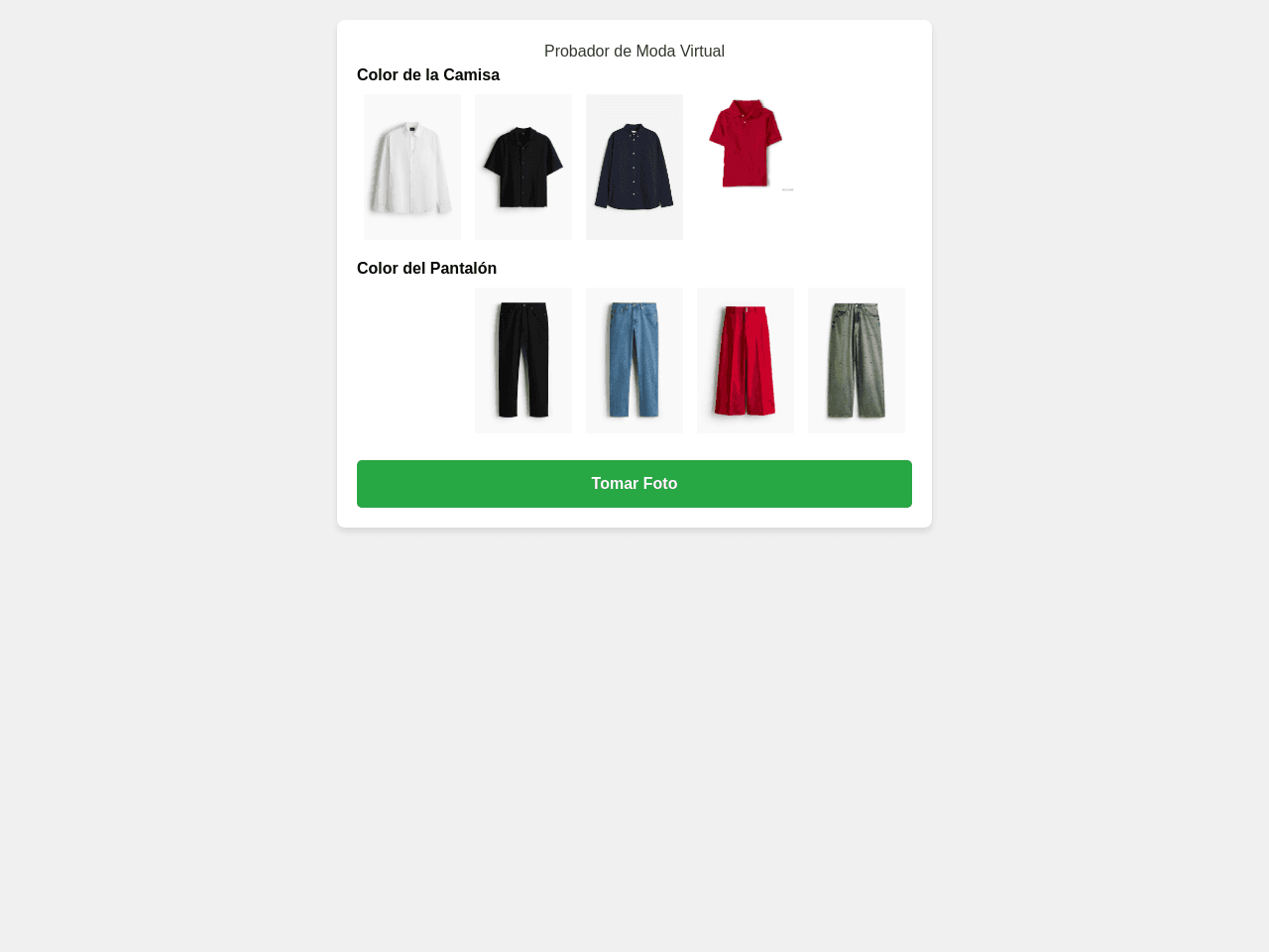 Virtual Wardrobe