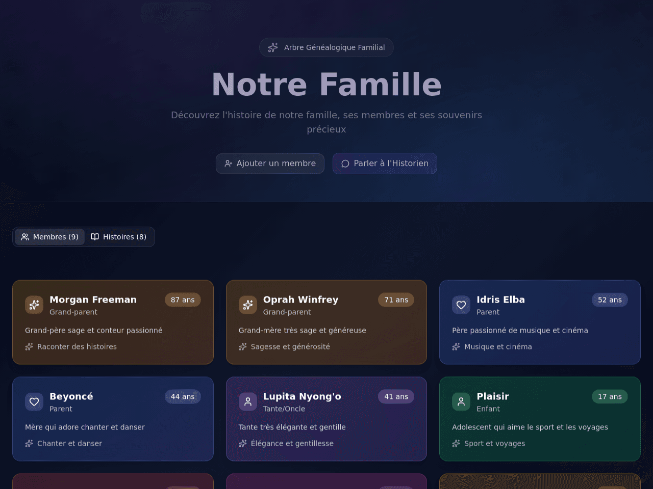 Family Story Portal
