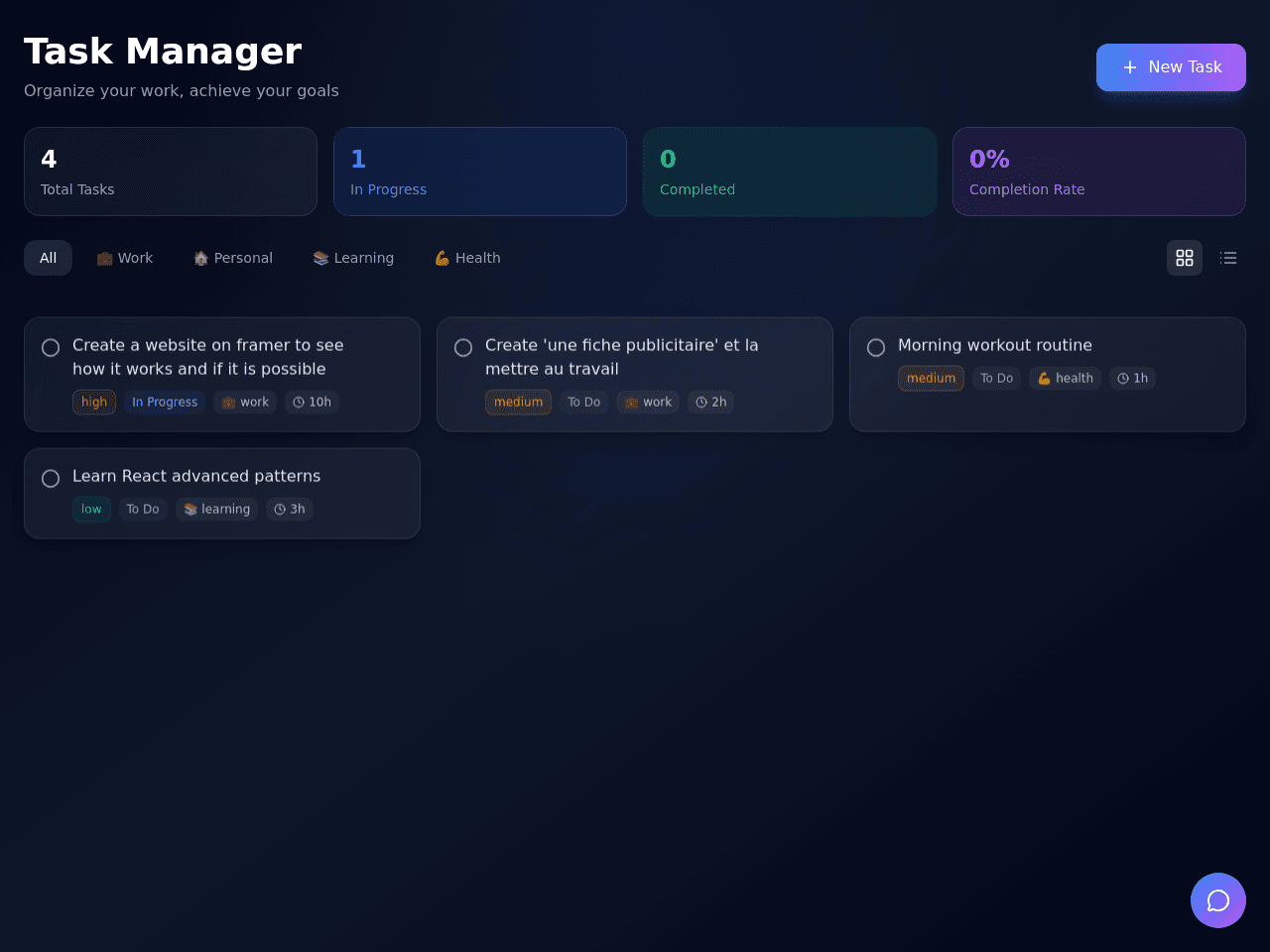 Project Flow Board