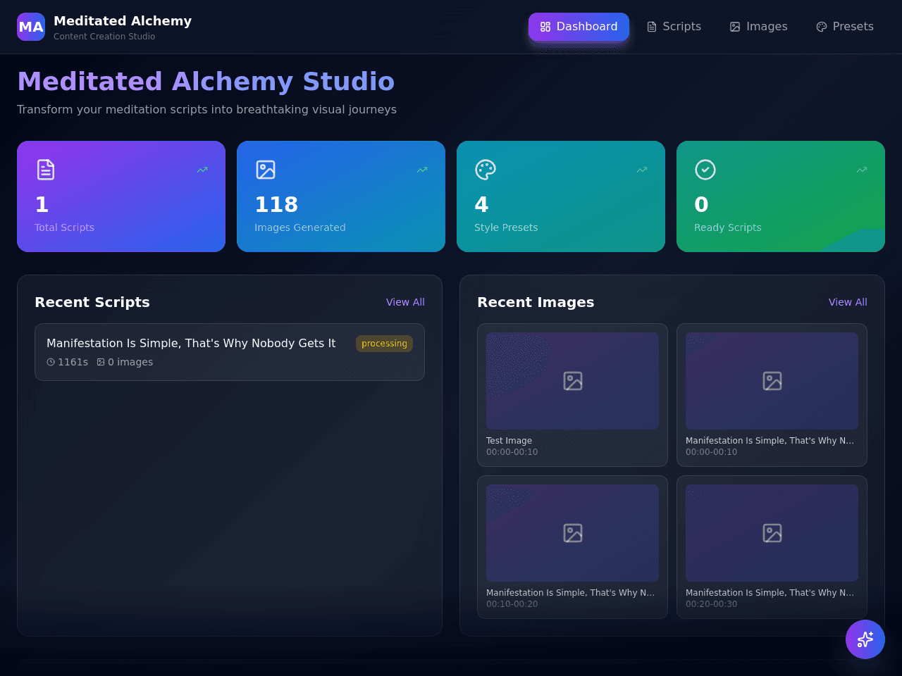 Alchemy Script Studio