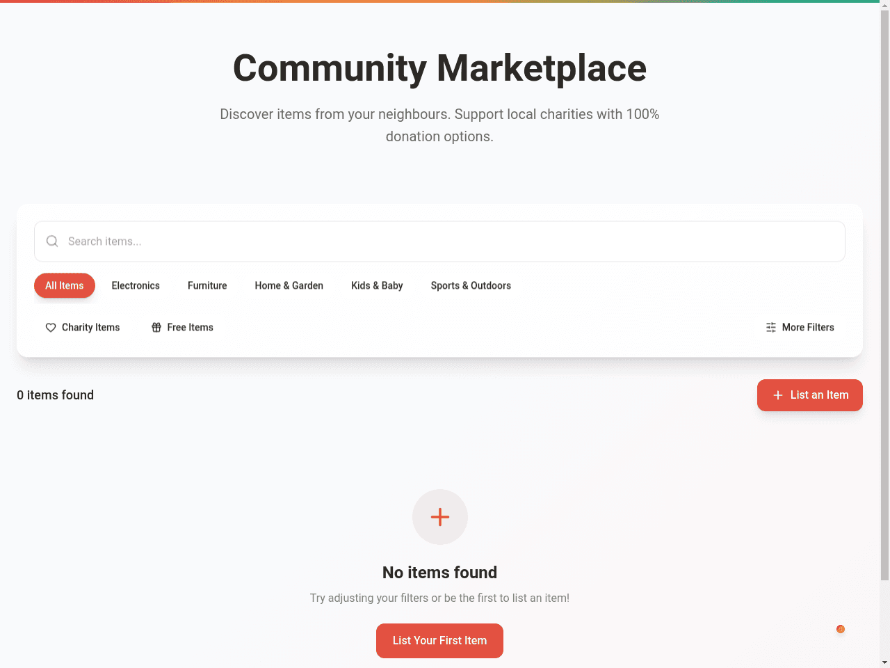 Marketplace Genesis
