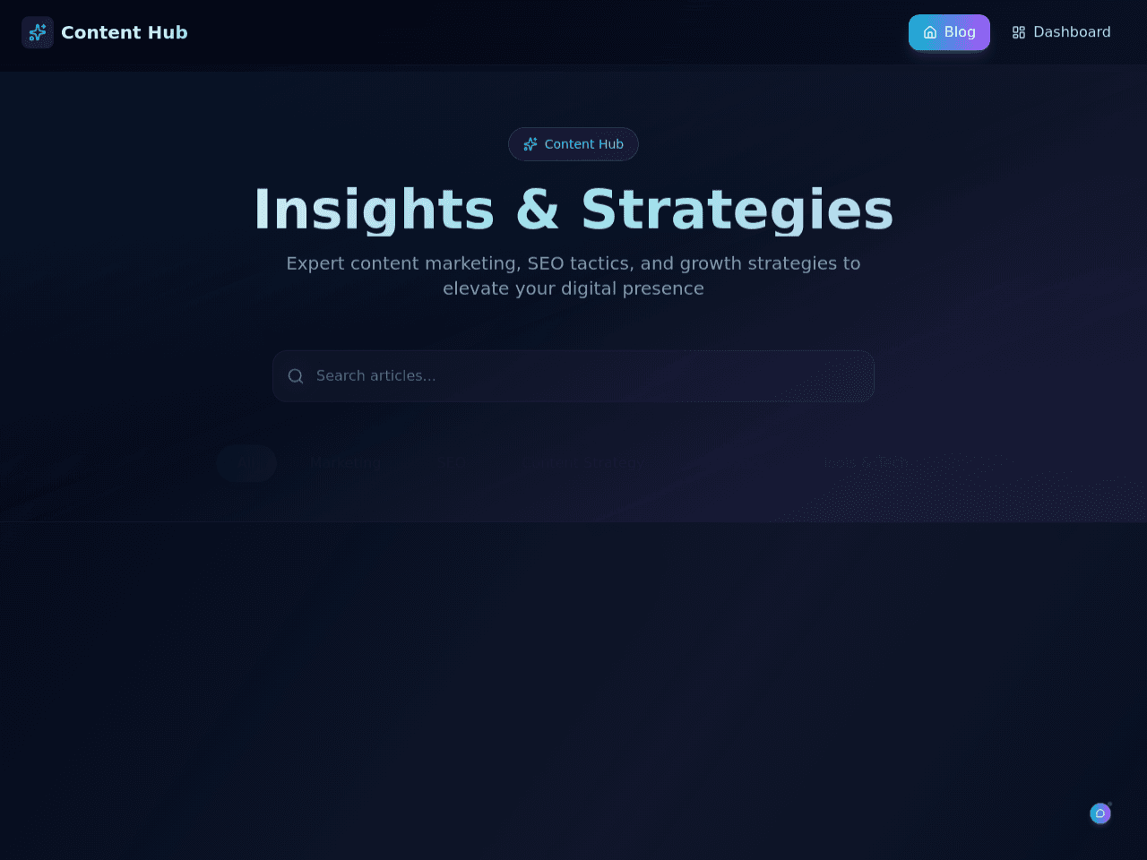 Blog Builder Studio