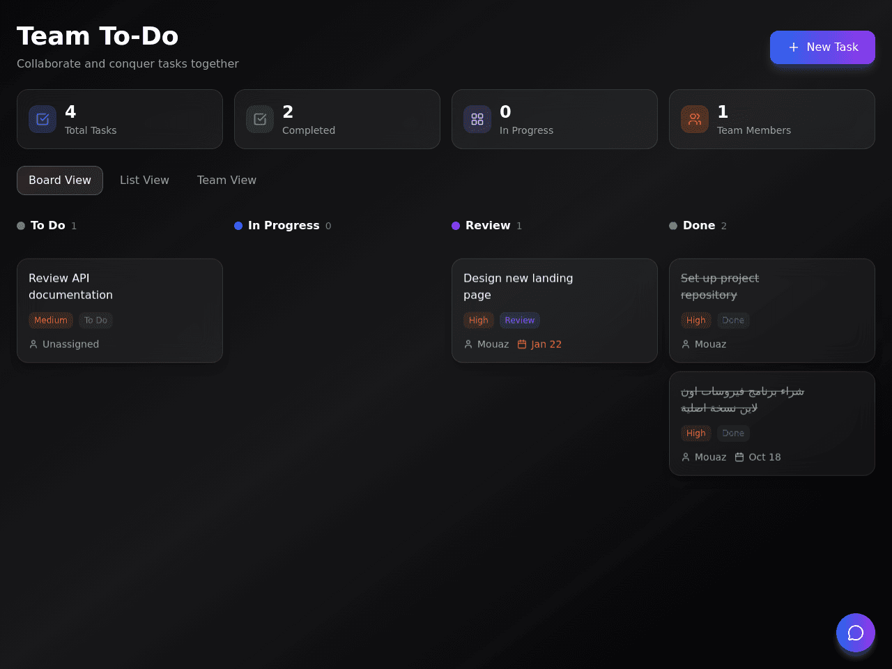 to do list