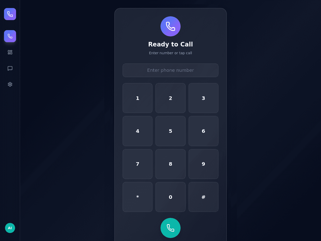 Agent Voice Portal