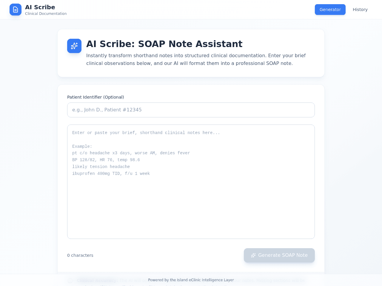 Scribe Note Studio