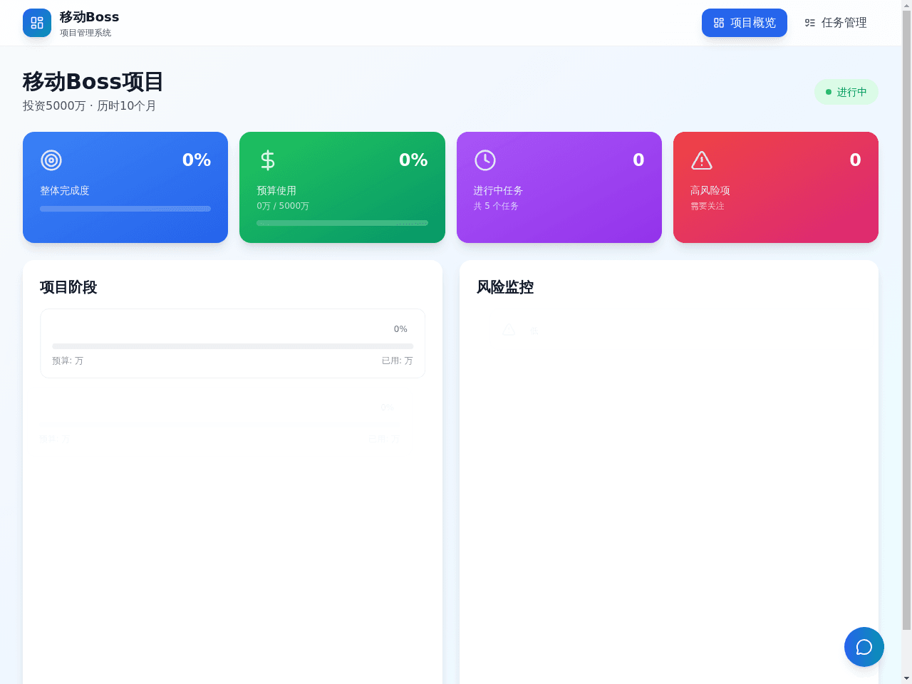 Project Boss Portal