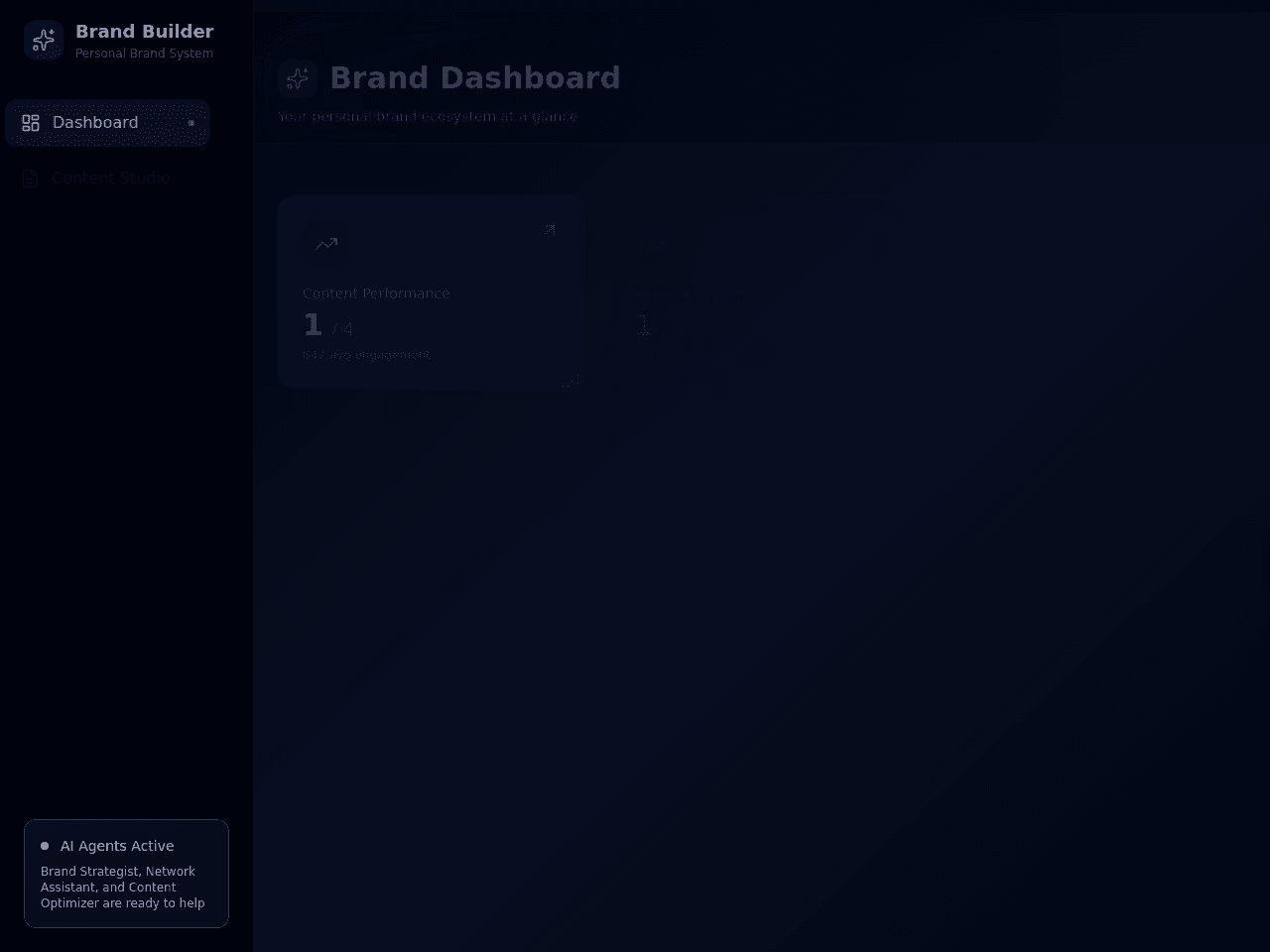 Brand Growth Portal