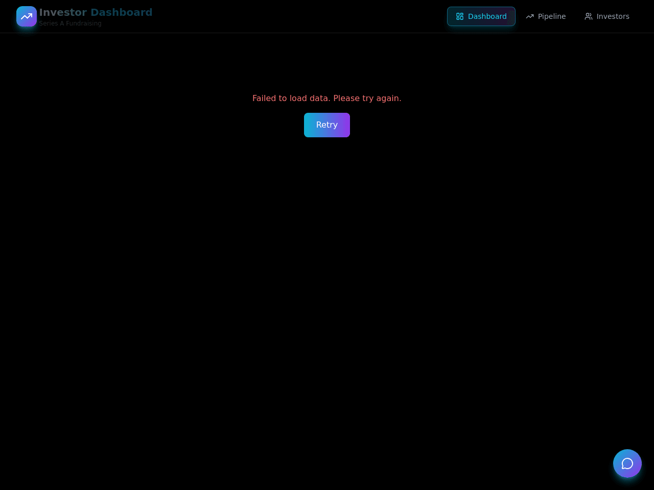 Investor Dashboard