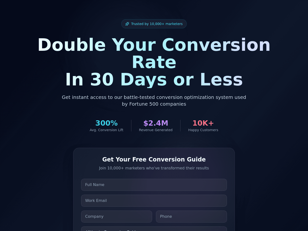 Conversion Flow Studio