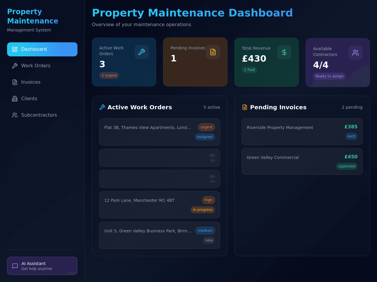 Property Manager Portal