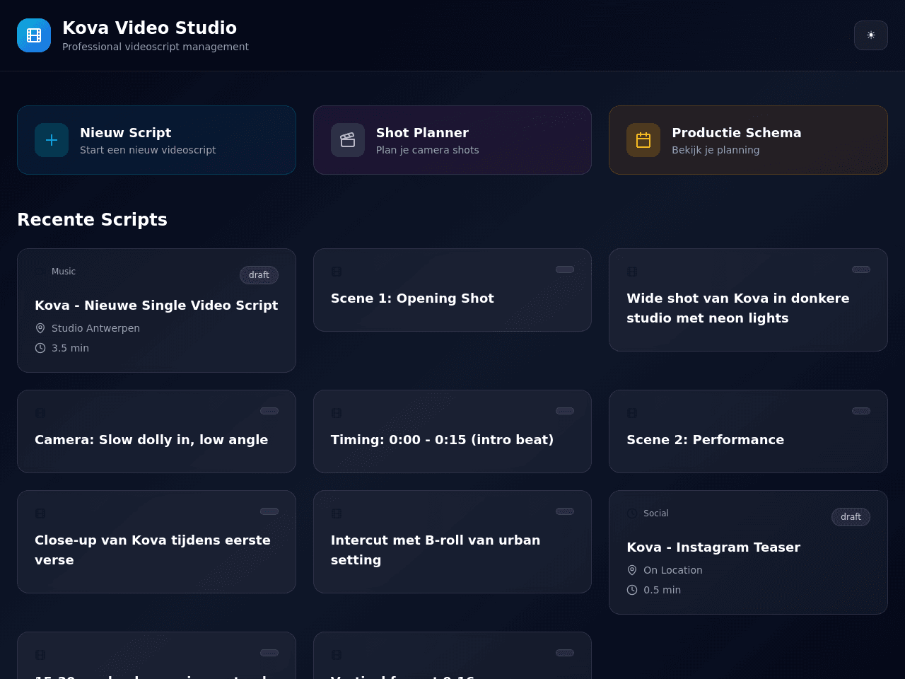 Video Script Studio