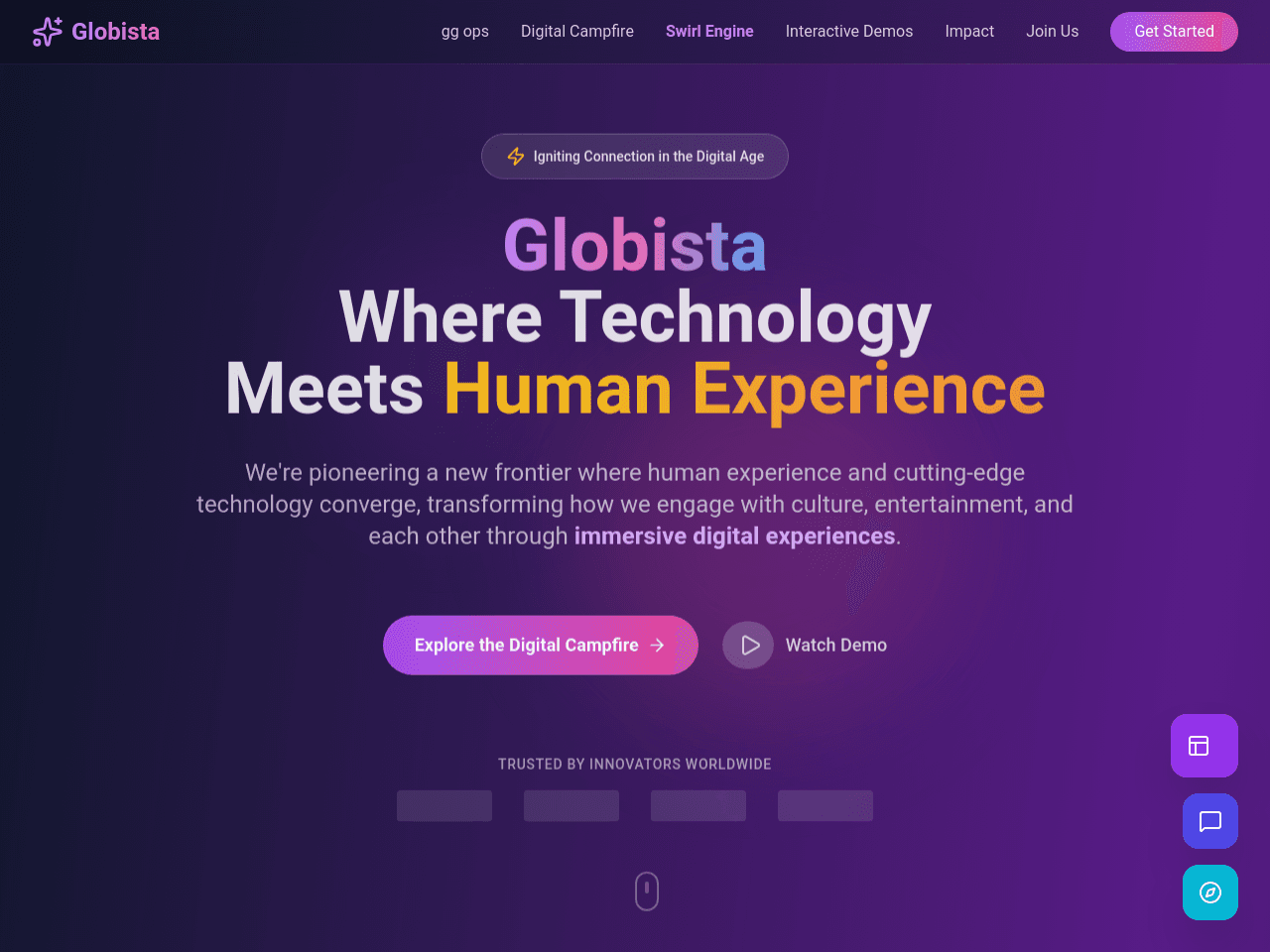 Globista first edition launch page