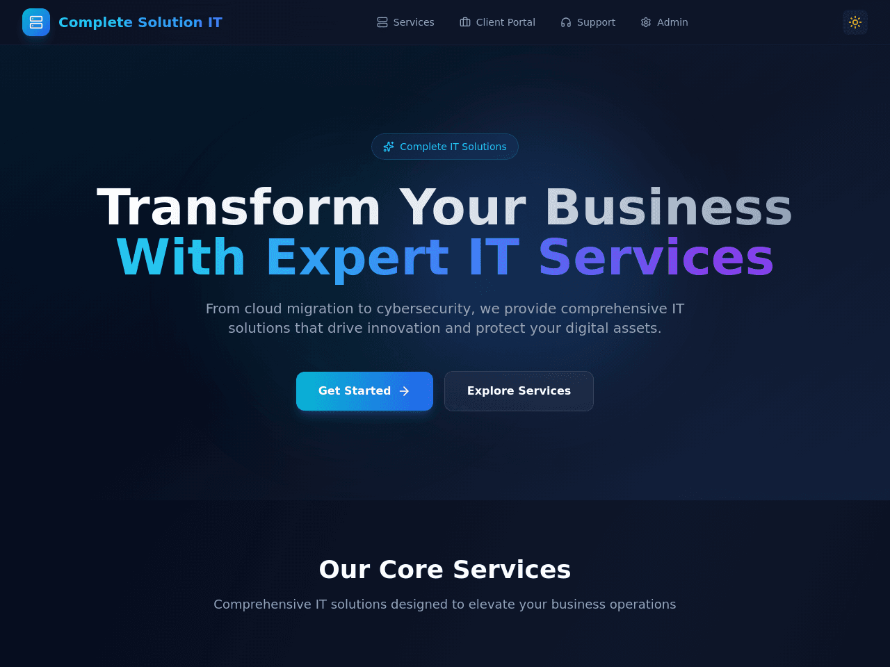 Solution Portal