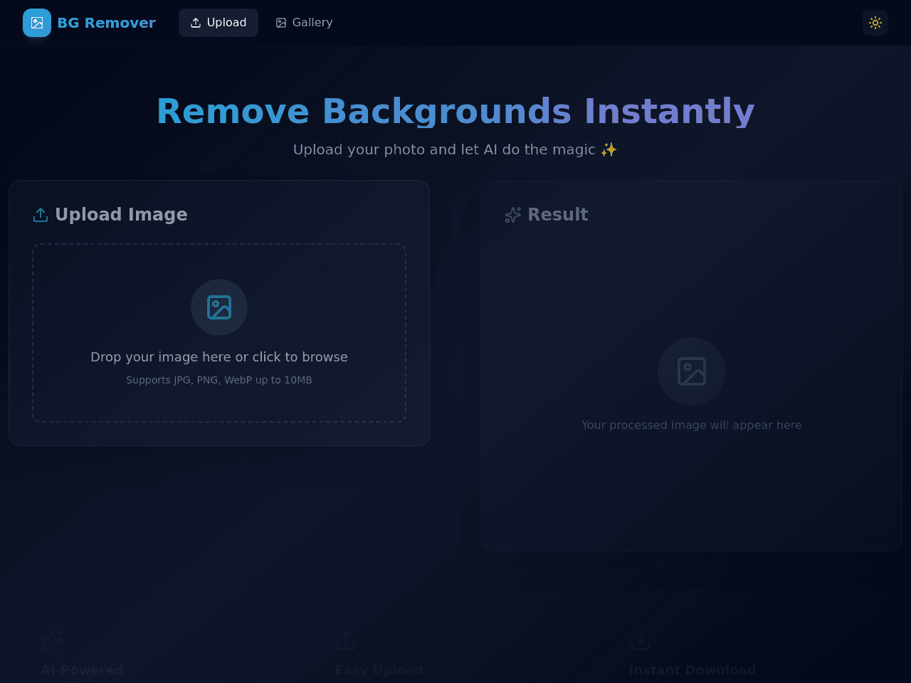 Backdrop Remover