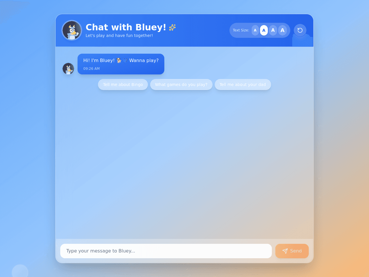 Bluey Chatbot