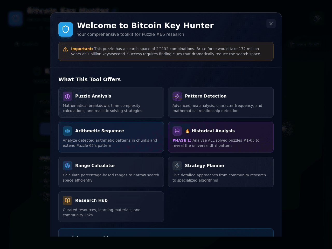 Key Pattern Explorer