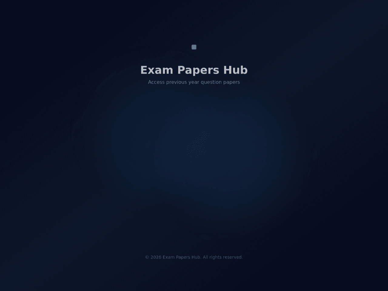 Exam Paper Portal
