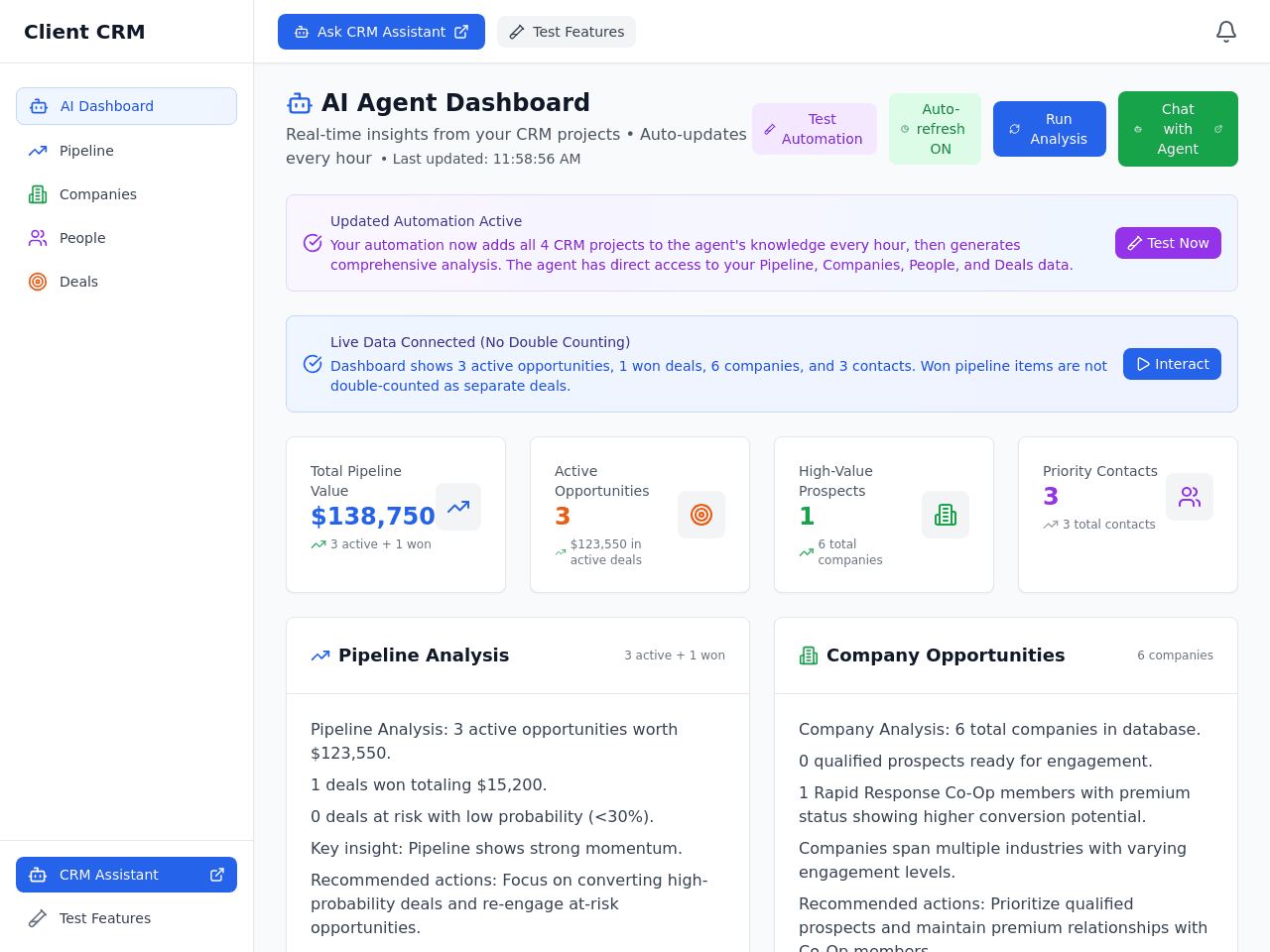 Rapid Response Group-Client CRM