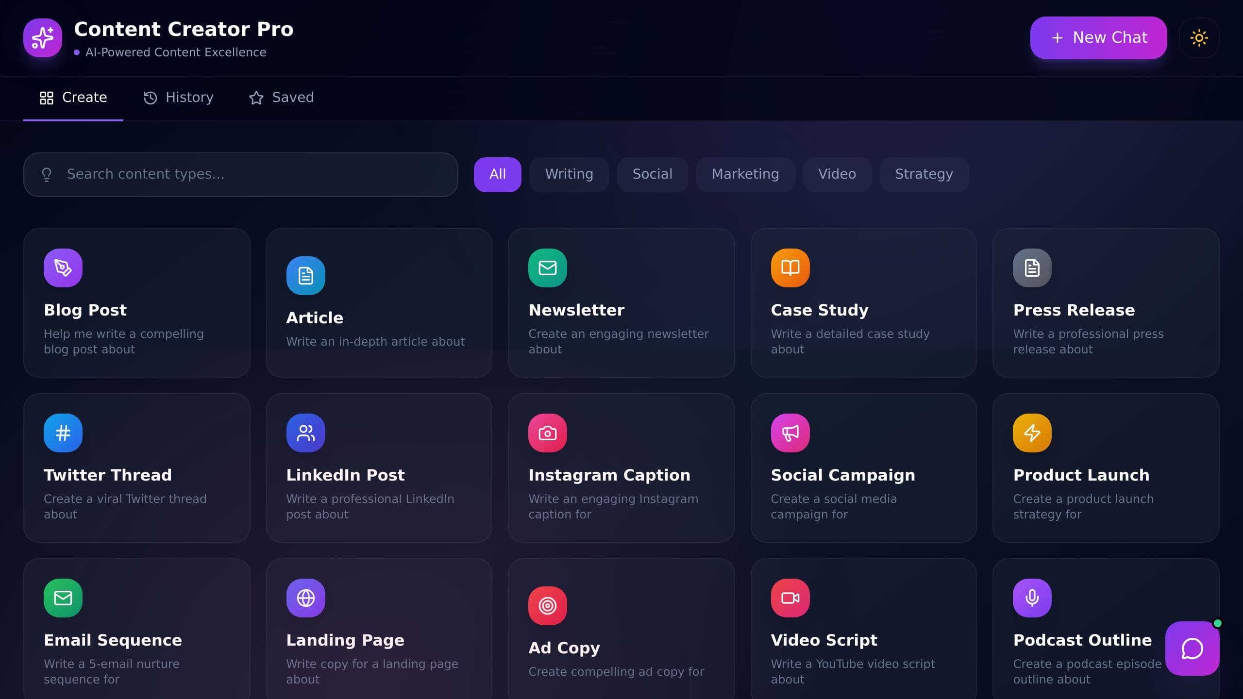 Content Agent Chatbot