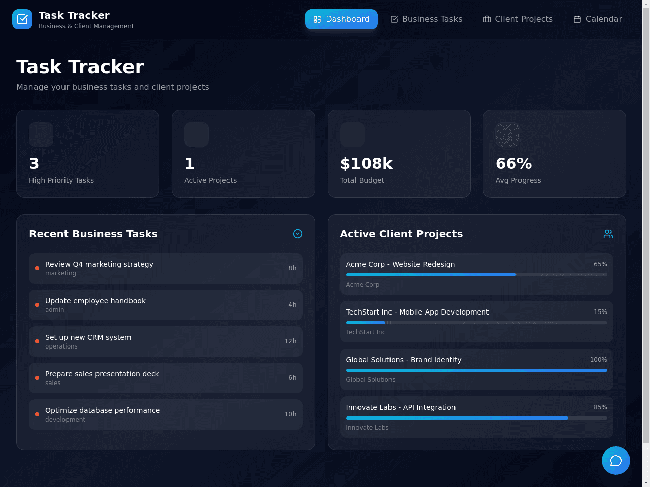 Task Flow Tracker