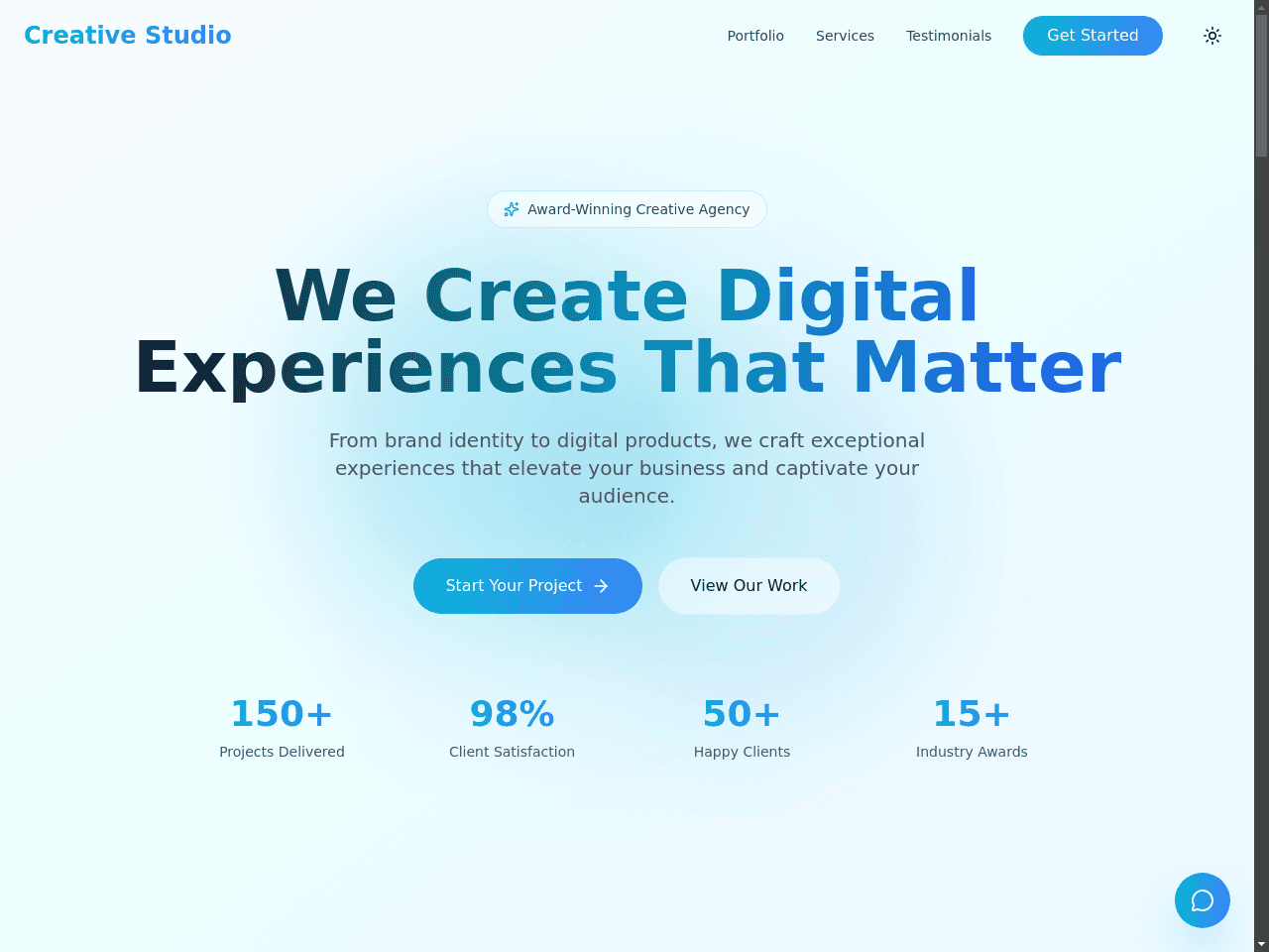 Agency Showcase Portal