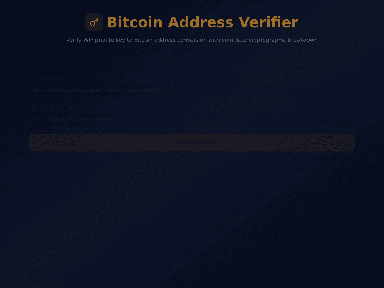 Key Convert Dashboard