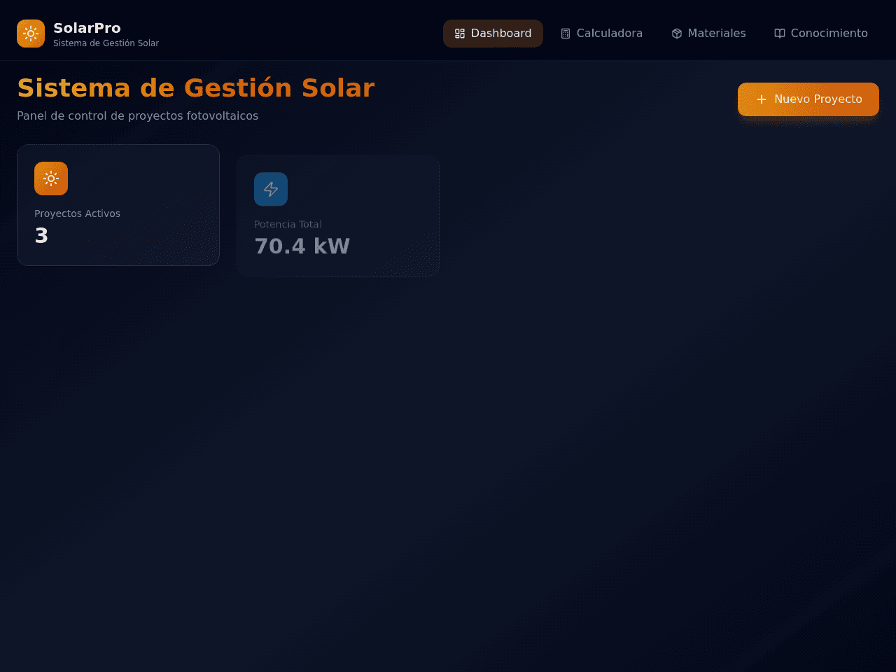Solar Project Planner