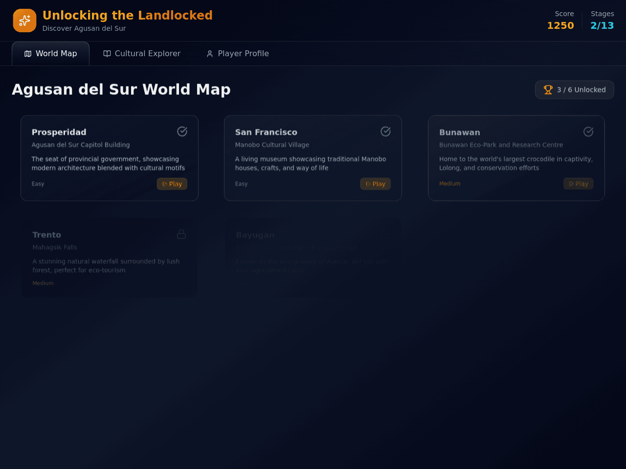 Cultural Quest Portal