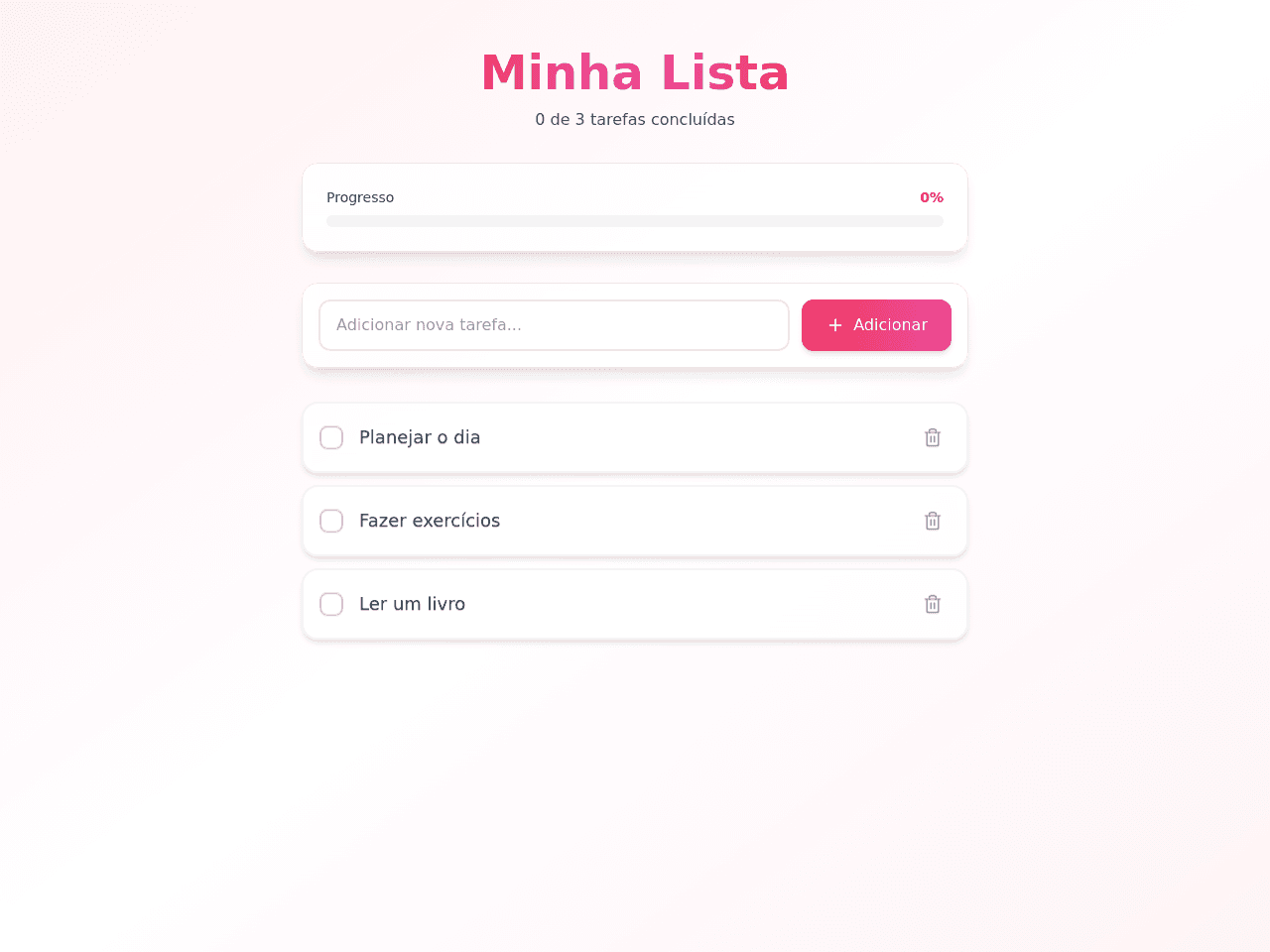 Checklist Canvas