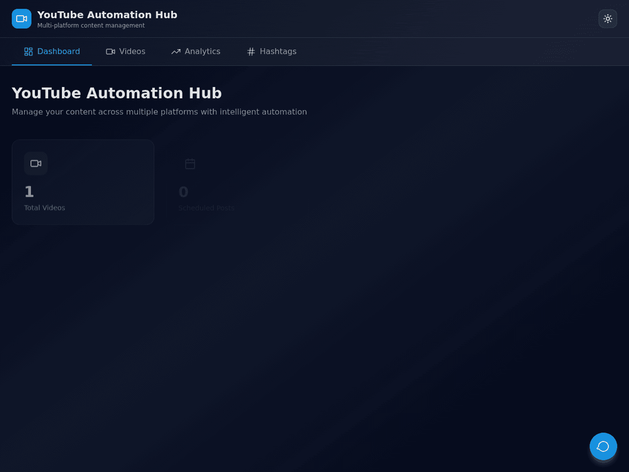 YouTube Workflow Portal
