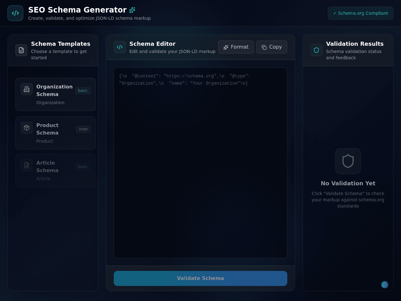 Schema Builder Pro