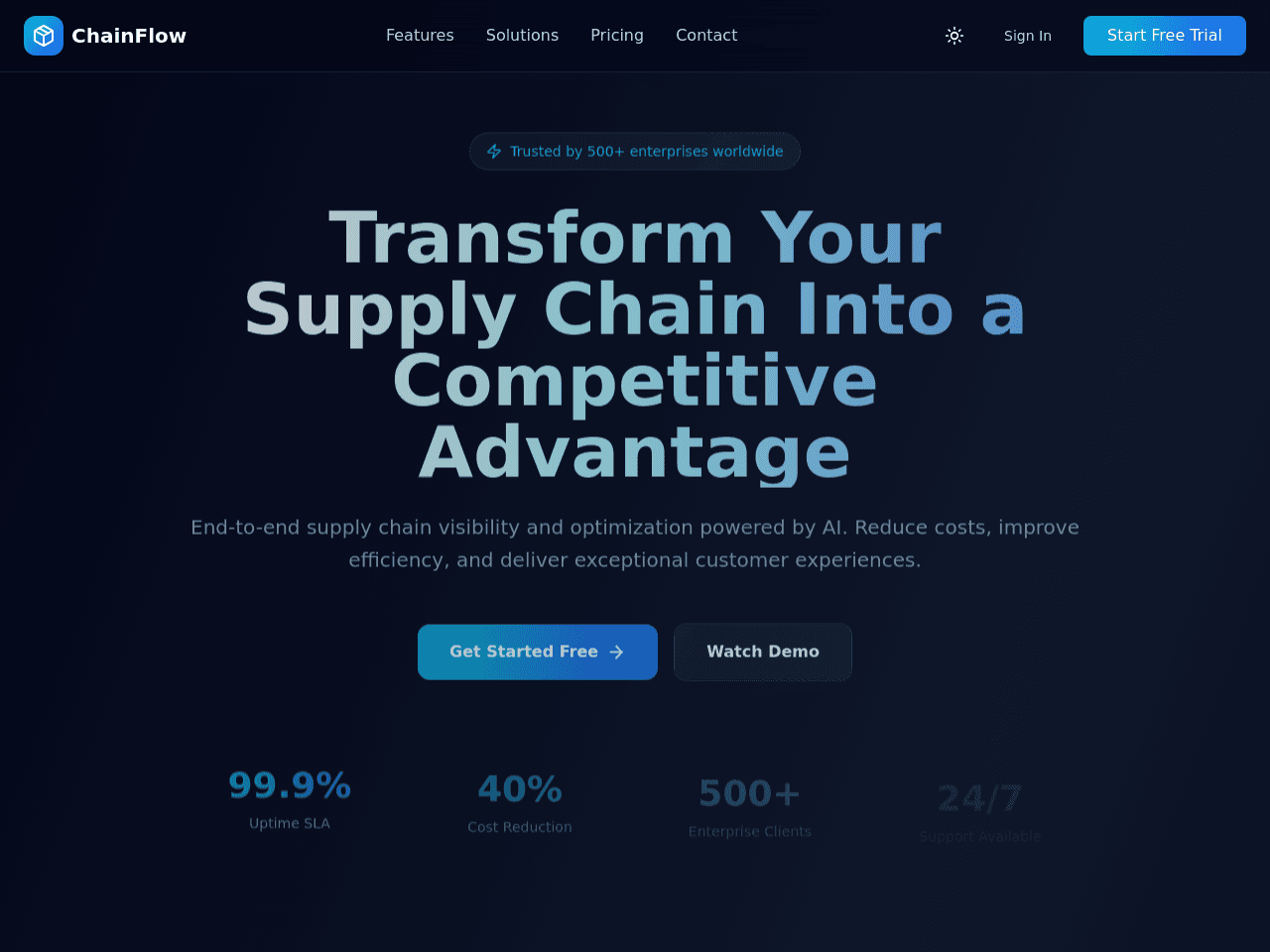 Supply Chain Portal