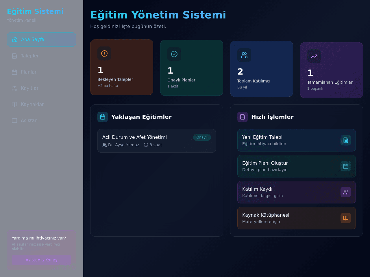 Training Plan Navigator