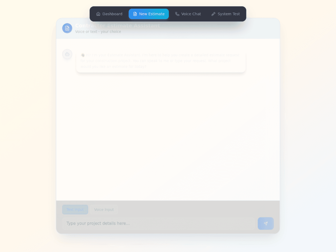 Estimate Voice Studio