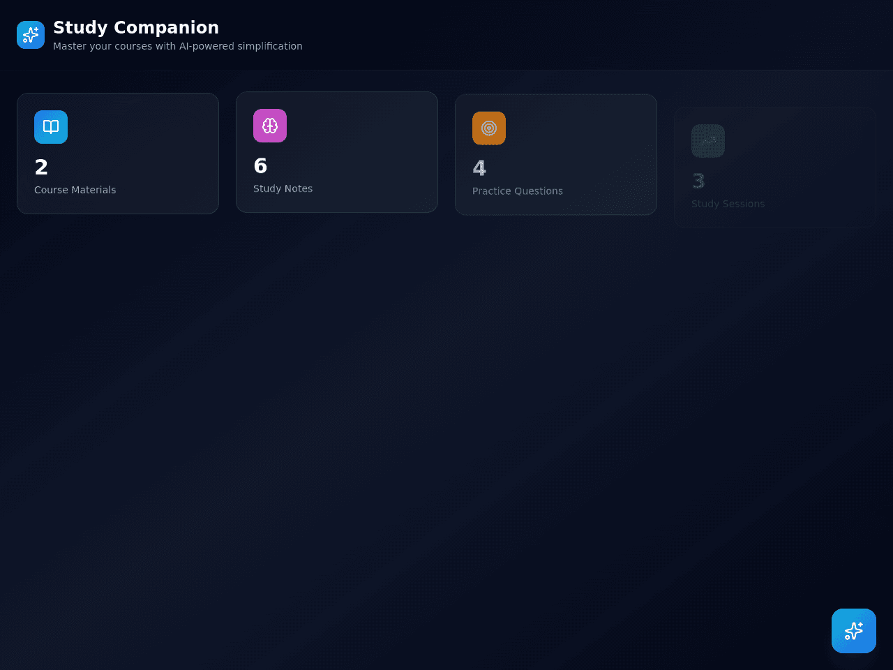 Course Simplify Dashboard
