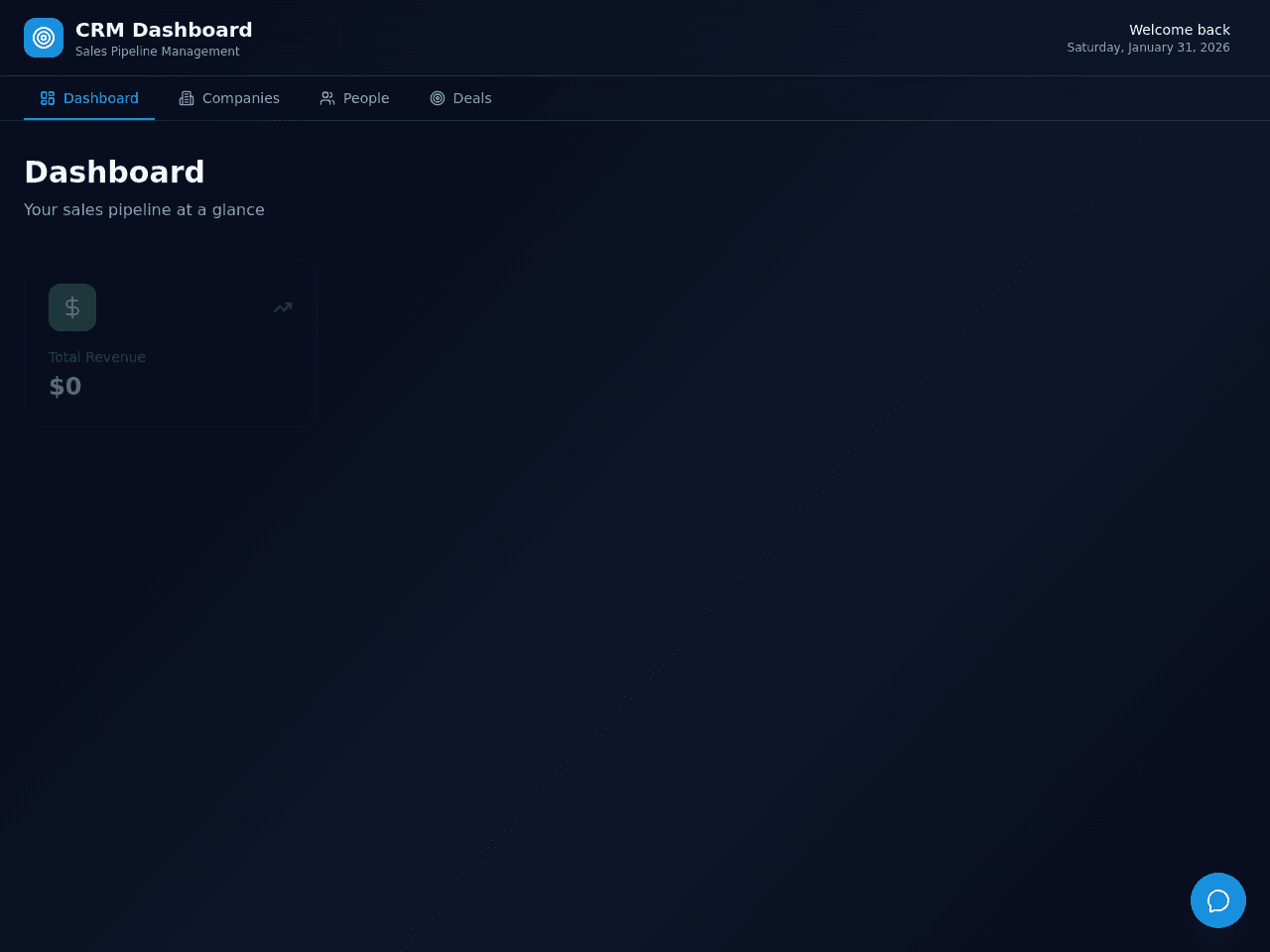 CRM Dashboard Builder